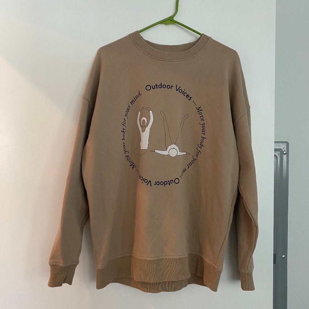 unisex OV graphic sweatshirt (fits like women's medium)